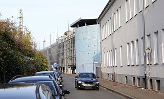 Für die Straße Am Bahndamm setzen die Planer voraus, dass die Stadt Durchgangsverkehr, zum Beispiel zum Martha-Parkhaus, unterbindet. - Frank-Michael Kiel-Steinkamp Für die Straße Am Bahndamm setzen die Planer voraus, dass die Stadt Durchgangsverkehr, zum Beispiel zum Martha-Parkhaus, unterbindet. - Frank-Michael Kiel-Steinkamp