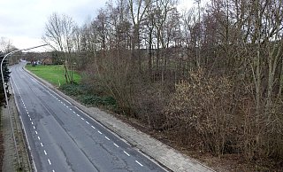 Jörg Bartling hat nach der Position seines Vaters beim Fotografieren gesucht und sie an der Füllenbruchstraße gefunden. Foto: Jörg Bartling - Jörg Bartling Jörg Bartling hat nach der Position seines Vaters beim Fotografieren gesucht und sie an der Füllenbruchstraße gefunden. Foto: Jörg Bartling - Jörg Bartling