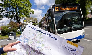 Der neue Padersprinter-Fahrplan gilt seit dem 24. März. - Niklas Tüns Der neue Padersprinter-Fahrplan gilt seit dem 24. März. - Niklas Tüns