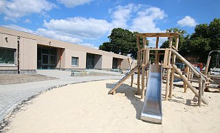 Die Bauarbeiten in der Kindertagesstätte Talleweg in Paderborn-Marienloh sollen nicht mehr lange andauern. Auch für diese Einrichtung stellt die Stadt weitere Kräfte ein. - Rajkumar Mukherjee Die Bauarbeiten in der Kindertagesstätte Talleweg in Paderborn-Marienloh sollen nicht mehr lange andauern. Auch für diese Einrichtung stellt die Stadt weitere Kräfte ein. - Rajkumar Mukherjee