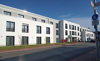 Die neue Seniorenresidenz liegt an der Bremer Straße in Pr. Oldendorf. - Cornelia Müller Die neue Seniorenresidenz liegt an der Bremer Straße in Pr. Oldendorf. - Cornelia Müller