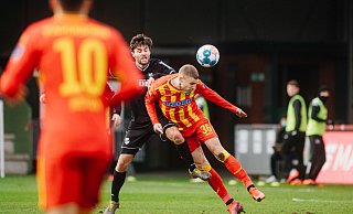 SCP-Stürmer Felix Platte (r.) erzielte in der 86. Minute den 2:0-Endstand. - Besim Mazhiqi SCP-Stürmer Felix Platte (r.) erzielte in der 86. Minute den 2:0-Endstand. - Besim Mazhiqi