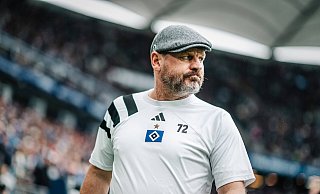 Steffen Baumgart war enntäsucht über das 2:2-Remis seines Hamburger SV gegen Ex-Verein SC Paderborn. - IMAGO/Justus Stegemann Steffen Baumgart war enntäsucht über das 2:2-Remis seines Hamburger SV gegen Ex-Verein SC Paderborn. - IMAGO/Justus Stegemann