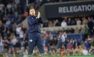 Arminia Bielefeld und Trainer Uwe Koschinat gehen nach dem Abstieg getrennte Wege. - Oliver Krato Arminia Bielefeld und Trainer Uwe Koschinat gehen nach dem Abstieg getrennte Wege. - Oliver Krato