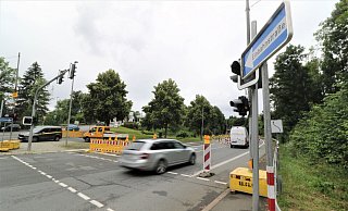 Die Bundesstraße 7 ist ab Diemelbrücke Richtung Paderborn zur Einbahnstraße geworden. - Simone Flörke Die Bundesstraße 7 ist ab Diemelbrücke Richtung Paderborn zur Einbahnstraße geworden. - Simone Flörke