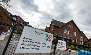 Das ehemalige Hotel wird seit 2015 als Unterkunft für Geflüchtete genutzt. - Mike-Dennis Mueller / www.mdm.photo Das ehemalige Hotel wird seit 2015 als Unterkunft für Geflüchtete genutzt. - Mike-Dennis Mueller / www.mdm.photo