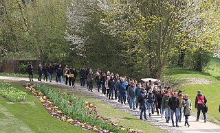 Besonders am Wochenende zum ersten Mai verzeichnet die LGS in Höxter einen großen Besucheransturm. - David Schellenberg Besonders am Wochenende zum ersten Mai verzeichnet die LGS in Höxter einen großen Besucheransturm. - David Schellenberg