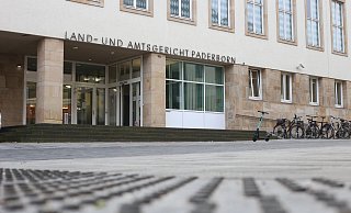 Das Land- und Amtsgericht Paderborn. - Archivfoto: Niklas Tüns Das Land- und Amtsgericht Paderborn. - Archivfoto: Niklas Tüns