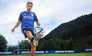 Technisch versiert: Nicklas Shipnoski will mit Arminia Bielefeld auch seine persönliche Erfolgsspur wiederfinden. - Sarah Jonek Technisch versiert: Nicklas Shipnoski will mit Arminia Bielefeld auch seine persönliche Erfolgsspur wiederfinden. - Sarah Jonek