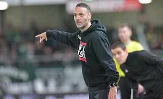 SCV-Trainer Alexander Ende gewann mit dem Sportclub am Freitagabend gegen Erzgebirge Aue. - Jens Dünhölter SCV-Trainer Alexander Ende gewann mit dem Sportclub am Freitagabend gegen Erzgebirge Aue. - Jens Dünhölter