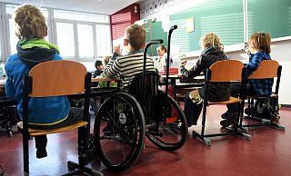 In Paderborn gibt es an den Regelschulen zu wenig Plätze für Kinder mit Förderbedarf. - Maurizio Gambarini In Paderborn gibt es an den Regelschulen zu wenig Plätze für Kinder mit Förderbedarf. - Maurizio Gambarini
