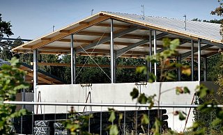 Die Baustelle der SL Riding Ranch an der Brockhagener Straße kurz hinter Isselhorst ist weiterhin stillgelegt. - Andreas Frücht Die Baustelle der SL Riding Ranch an der Brockhagener Straße kurz hinter Isselhorst ist weiterhin stillgelegt. - Andreas Frücht