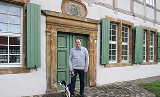 Jan-Nikolas Döllinger, Leiter des Werburg-Museums, hat für das zweite Halbjahr einiges geplant. - Britta Bohnenkamp-Schmidt Jan-Nikolas Döllinger, Leiter des Werburg-Museums, hat für das zweite Halbjahr einiges geplant. - Britta Bohnenkamp-Schmidt