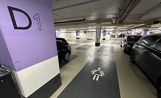 In der Tiefgarage Königsplatz werden 24 Frauenparkplätze angeboten. Vor der Sanierung gab es ein sogenanntes Frauendeck mit 167 Plätzen. - Mareike Gröneweg In der Tiefgarage Königsplatz werden 24 Frauenparkplätze angeboten. Vor der Sanierung gab es ein sogenanntes Frauendeck mit 167 Plätzen. - Mareike Gröneweg