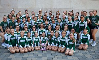 Nach einer erfolgreichen Saison wollen die Bielefelder Cheerleader auch bei der WM überzeugen. - Felix Labus Nach einer erfolgreichen Saison wollen die Bielefelder Cheerleader auch bei der WM überzeugen. - Felix Labus