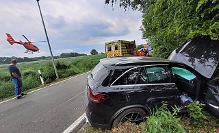 Auf dem Habighorster Weg in Bünde kam es am Dienstagnachmittag zu einem Verkehrsunfall. - Gerald Dunkel Auf dem Habighorster Weg in Bünde kam es am Dienstagnachmittag zu einem Verkehrsunfall. - Gerald Dunkel