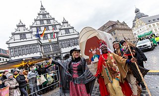 Die letzte Karnevalsparade fand 2020 statt. - Niklas Tüns Die letzte Karnevalsparade fand 2020 statt. - Niklas Tüns