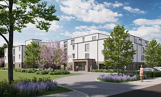 Gut 80 neue Arbeitsplätze entstehen in der neuen Seniorenresidenz an der Königsberger Straße in Sürenheide im Kreis Gütersloh. - Visualisierung: Arne von Hörsten Gut 80 neue Arbeitsplätze entstehen in der neuen Seniorenresidenz an der Königsberger Straße in Sürenheide im Kreis Gütersloh. - Visualisierung: Arne von Hörsten