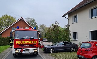 Beim Eintreffen der Feuerwehr war niemand mehr in der betroffenen Wohnung. - Feuerwehr Bad Wünnenberg Beim Eintreffen der Feuerwehr war niemand mehr in der betroffenen Wohnung. - Feuerwehr Bad Wünnenberg