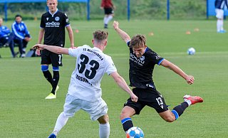 Youngster Sebastian Müller erhielt am Mittwoch eine Chance über 90 Minuten, konnte sich aber nur selten in Szene setzen. - Foto: Andreas Zobe/NW Youngster Sebastian Müller erhielt am Mittwoch eine Chance über 90 Minuten, konnte sich aber nur selten in Szene setzen. - Foto: Andreas Zobe/NW