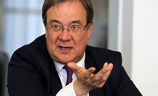 NRW-Landesvater und CDU-Vorsitzender Armin Laschet. - Wolfgang Rudolf NRW-Landesvater und CDU-Vorsitzender Armin Laschet. - Wolfgang Rudolf