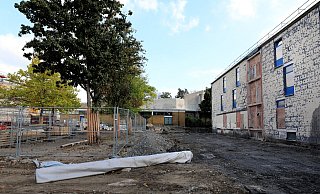 Eine Baustelle folgt am Ravensberger Gymnasium Herford auf die nächste. - Frank-Michael Kiel-Steinkamp Eine Baustelle folgt am Ravensberger Gymnasium Herford auf die nächste. - Frank-Michael Kiel-Steinkamp