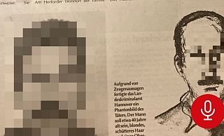 Die Fahndungsbilder aus der damaligen Zeit: Die NW hat sie unkenntlich gemacht. - NW Archiv Die Fahndungsbilder aus der damaligen Zeit: Die NW hat sie unkenntlich gemacht. - NW Archiv