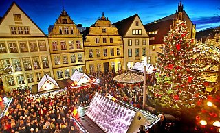 Der Bielefelder Weihnachtsmarkt startet Ende November. - Sarah Jonek (Archiv/Symbolbild) Der Bielefelder Weihnachtsmarkt startet Ende November. - Sarah Jonek (Archiv/Symbolbild)