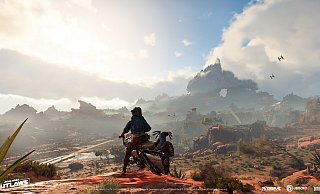 So muss eine Star-Wars-Open-World aussehen: Die Spielwelt strotzt vor Details aus der weit, weit entfernten Galaxie. - Ubisoft/Massive So muss eine Star-Wars-Open-World aussehen: Die Spielwelt strotzt vor Details aus der weit, weit entfernten Galaxie. - Ubisoft/Massive