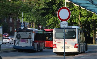 Der angekündigte Streik konnte noch verhindert werden, sodass Busse und Bahnen fahren konnten. - Claus Frickemeier Der angekündigte Streik konnte noch verhindert werden, sodass Busse und Bahnen fahren konnten. - Claus Frickemeier