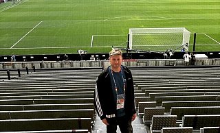 Der Paderborner Stefan Woischner ist Fan-Botschafter für die Deutsche Nationalmannschaft bei der Europameisterschaft. - Stefan Woischner Der Paderborner Stefan Woischner ist Fan-Botschafter für die Deutsche Nationalmannschaft bei der Europameisterschaft. - Stefan Woischner