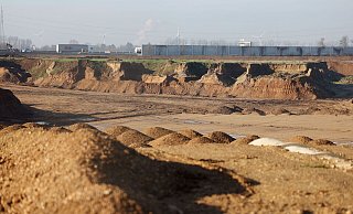 Die Kiesgrube im Stadtteil Blessem. - picture alliance/dpa Die Kiesgrube im Stadtteil Blessem. - picture alliance/dpa