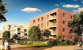 So sollen die Neubauten im Alanbrooke-Quarter später einmal aussehen. Mit dem urbanen Wohnkonzept konnte das Unternehmen BPD nach eigener Aussage im Investorenwettbewerb um die Baufelder punkten. - BPD So sollen die Neubauten im Alanbrooke-Quarter später einmal aussehen. Mit dem urbanen Wohnkonzept konnte das Unternehmen BPD nach eigener Aussage im Investorenwettbewerb um die Baufelder punkten. - BPD