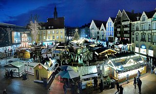 Der Gütersloher Weihnachtsmarkt 2023 ist bis zum 30. Dezember geöffnet. - Andreas Frücht Der Gütersloher Weihnachtsmarkt 2023 ist bis zum 30. Dezember geöffnet. - Andreas Frücht