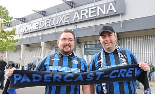 Andreas Ludwig (l.) ist seit der Erstauflage der Drei-Hasen-Grätsche im September 2019 mit dabei. Der neue Kolumnist an seiner Seite ist Markus Lüttgens, der die Nachfolge von Stephan Simann antritt. - Frank Beineke Andreas Ludwig (l.) ist seit der Erstauflage der Drei-Hasen-Grätsche im September 2019 mit dabei. Der neue Kolumnist an seiner Seite ist Markus Lüttgens, der die Nachfolge von Stephan Simann antritt. - Frank Beineke
