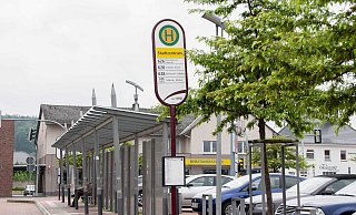 Der Busbahnhof im Stadtzentrum ist immer wieder von Ruhestörungen und Vandalismus betroffen. - CUT_MUELLER Der Busbahnhof im Stadtzentrum ist immer wieder von Ruhestörungen und Vandalismus betroffen. - CUT_MUELLER
