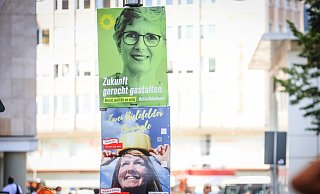Britta Haßelmann (Grüne) und Wiebke Esdar (SPD). - Sarah Jonek Fotografie Britta Haßelmann (Grüne) und Wiebke Esdar (SPD). - Sarah Jonek Fotografie