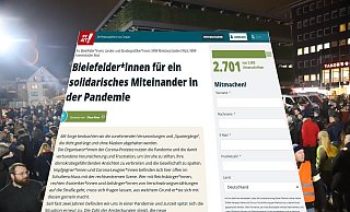 Der jüngste Zulauf bei den Impfgegner-Demos sorgt für zunehmend Kopfschütteln. Ein offener Brief gegen diese Bewegung findet derzeit viel Zuspruch. - Foto: Charlotte Mahncke, Screenshot: weact.campact.de Der jüngste Zulauf bei den Impfgegner-Demos sorgt für zunehmend Kopfschütteln. Ein offener Brief gegen diese Bewegung findet derzeit viel Zuspruch. - Foto: Charlotte Mahncke, Screenshot: weact.campact.de