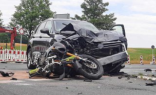 Bei einer Kollision von Motorrad und Auto - hier im August vergangenen Jahres - sind es meist die Motorradfahrer diejenigen, die die schlimmen oder gar tödlichen Folgen davontragen. - David Schellenberg/Archiv Bei einer Kollision von Motorrad und Auto - hier im August vergangenen Jahres - sind es meist die Motorradfahrer diejenigen, die die schlimmen oder gar tödlichen Folgen davontragen. - David Schellenberg/Archiv