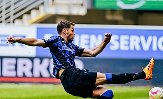 Mit einem Tor und einem Assist wird SCP-Stürmer Marvin Pieringer gegen Heidenheim zum Matchwinner. - Besim Mazhiqi Mit einem Tor und einem Assist wird SCP-Stürmer Marvin Pieringer gegen Heidenheim zum Matchwinner. - Besim Mazhiqi