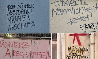 Diese Sprüche sind zuletzt im Bielefelder Westen aufgetaucht. - Konflktakademie Bielefeld Diese Sprüche sind zuletzt im Bielefelder Westen aufgetaucht. - Konflktakademie Bielefeld