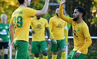 Fouad Aghnima (r.) und Luis Sievers hatten in der aktuellen Saison ausnahmslos Grund zu feiern. - Uwe Caspar Fouad Aghnima (r.) und Luis Sievers hatten in der aktuellen Saison ausnahmslos Grund zu feiern. - Uwe Caspar