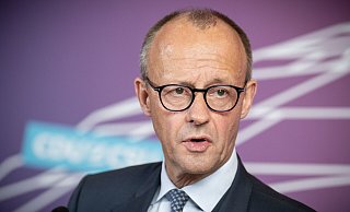 Friedrich Merz (CDU) teilte gegen die Ampel-Koalition aus - und bekam umgehend Gegenwind. - dpa Friedrich Merz (CDU) teilte gegen die Ampel-Koalition aus - und bekam umgehend Gegenwind. - dpa