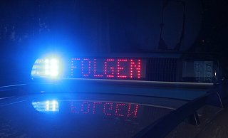 Die Polizei konnte einen der beiden mutmaßlichen Raser feststellen. - Jan-Henning Rogge Die Polizei konnte einen der beiden mutmaßlichen Raser feststellen. - Jan-Henning Rogge