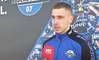Felix Platte, Stürmer beim SC Paderborn 07, im Interview mit "nw.de". - NW Felix Platte, Stürmer beim SC Paderborn 07, im Interview mit "nw.de". - NW