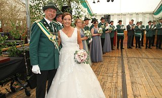 Blankenrodes Regenten Birgit und Christof Scheipers. - Johannes Büttner Blankenrodes Regenten Birgit und Christof Scheipers. - Johannes Büttner