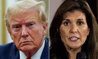 Donald Trump gegen Nikki Haley: Schon bald droht der ehemaligen UN-Botschafterin der "politische Todesstoß" - AFP or licensors Donald Trump gegen Nikki Haley: Schon bald droht der ehemaligen UN-Botschafterin der "politische Todesstoß" - AFP or licensors