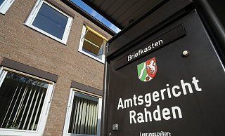 Das Amtsgericht in Rahden ist für die Städte Rahden und Espelkamp sowie für die Gemeinde Stemwede zuständig. - Joern Spreen-Ledebur Das Amtsgericht in Rahden ist für die Städte Rahden und Espelkamp sowie für die Gemeinde Stemwede zuständig. - Joern Spreen-Ledebur