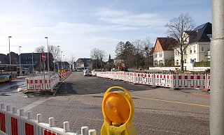 Der Niederwall wird bis Juli gesperrt. - Ingrun Waschneck Der Niederwall wird bis Juli gesperrt. - Ingrun Waschneck