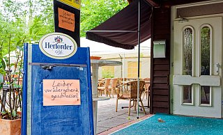 Die Gaststätte "Seerose" ist geschlossen. - Andreas Sundermeier Die Gaststätte "Seerose" ist geschlossen. - Andreas Sundermeier